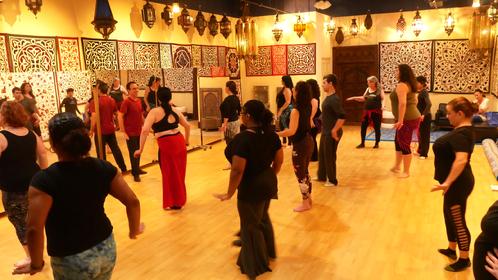 Dance class at Serpentine Studios