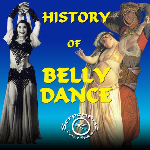 The History of Belly Dance Workshop poster